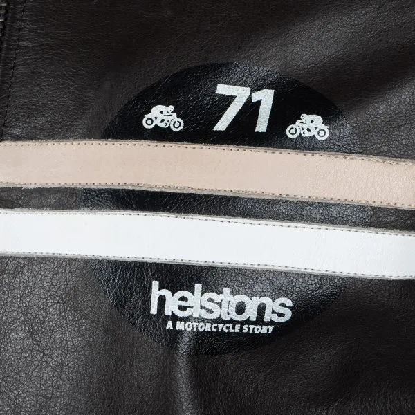 Helstons Chevy Leather Brown Beige White 