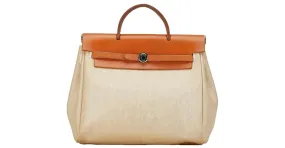 Hermès Herbag Beige 