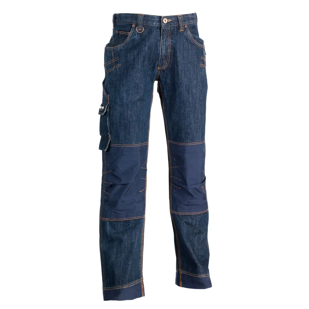 Herock Kronos, pantalón vaquero de trabajo, azul (cintura 33