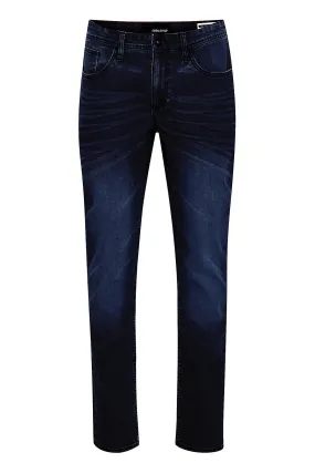 Men's BLEND Slim Fit Stone Trousers Denim Jeans Basic Pants;