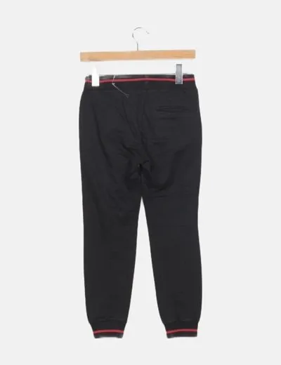 ICE Black Baggy Pants