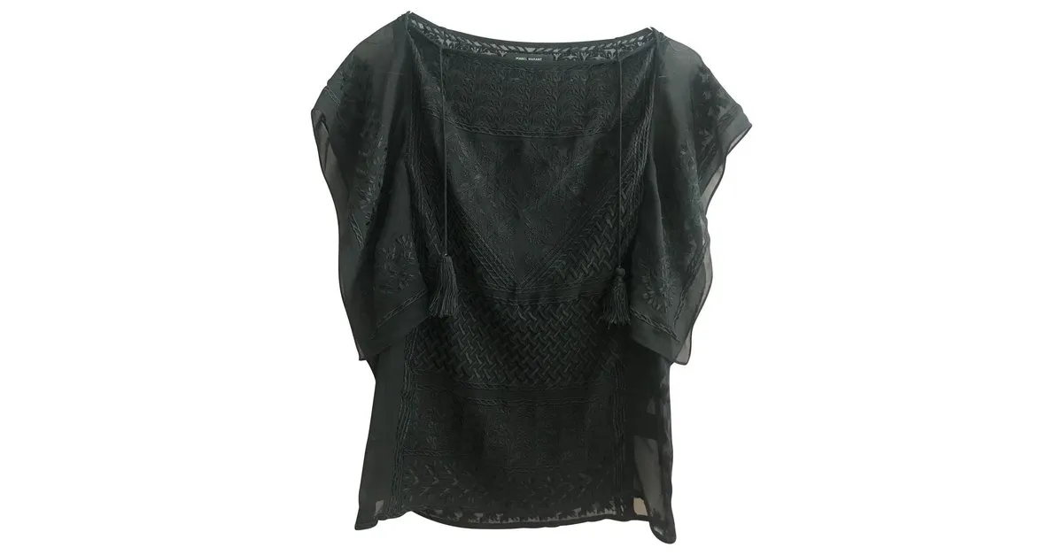 Isabel Marant Tops Negro 