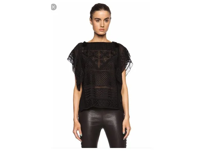 Isabel Marant Tops Negro 