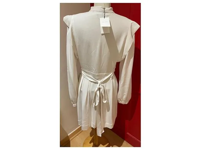 Isabel Marant Vestidos Blanco roto 