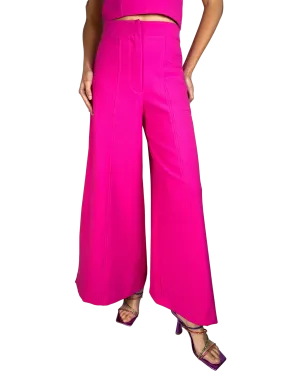 JAZMIN CHEBAR Pantalón Palazzo Fucsia