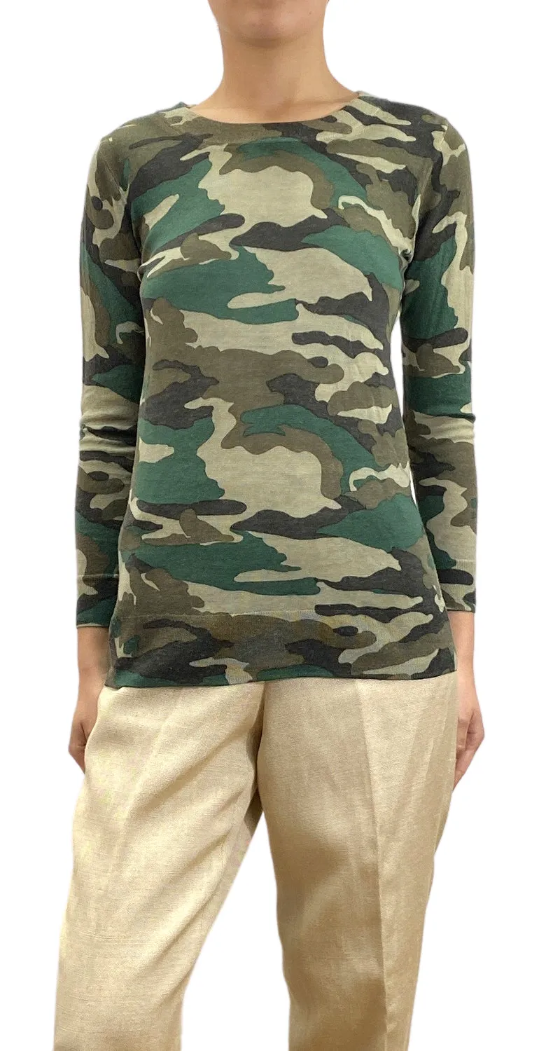 JCREW Camouflage Sweater