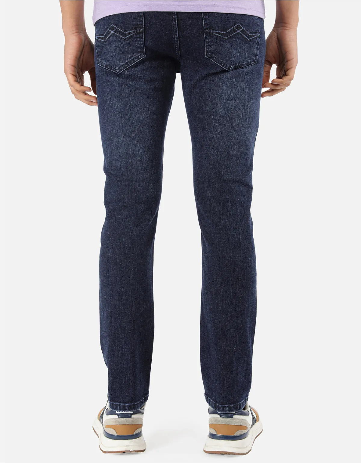 Blue slim fit jeans