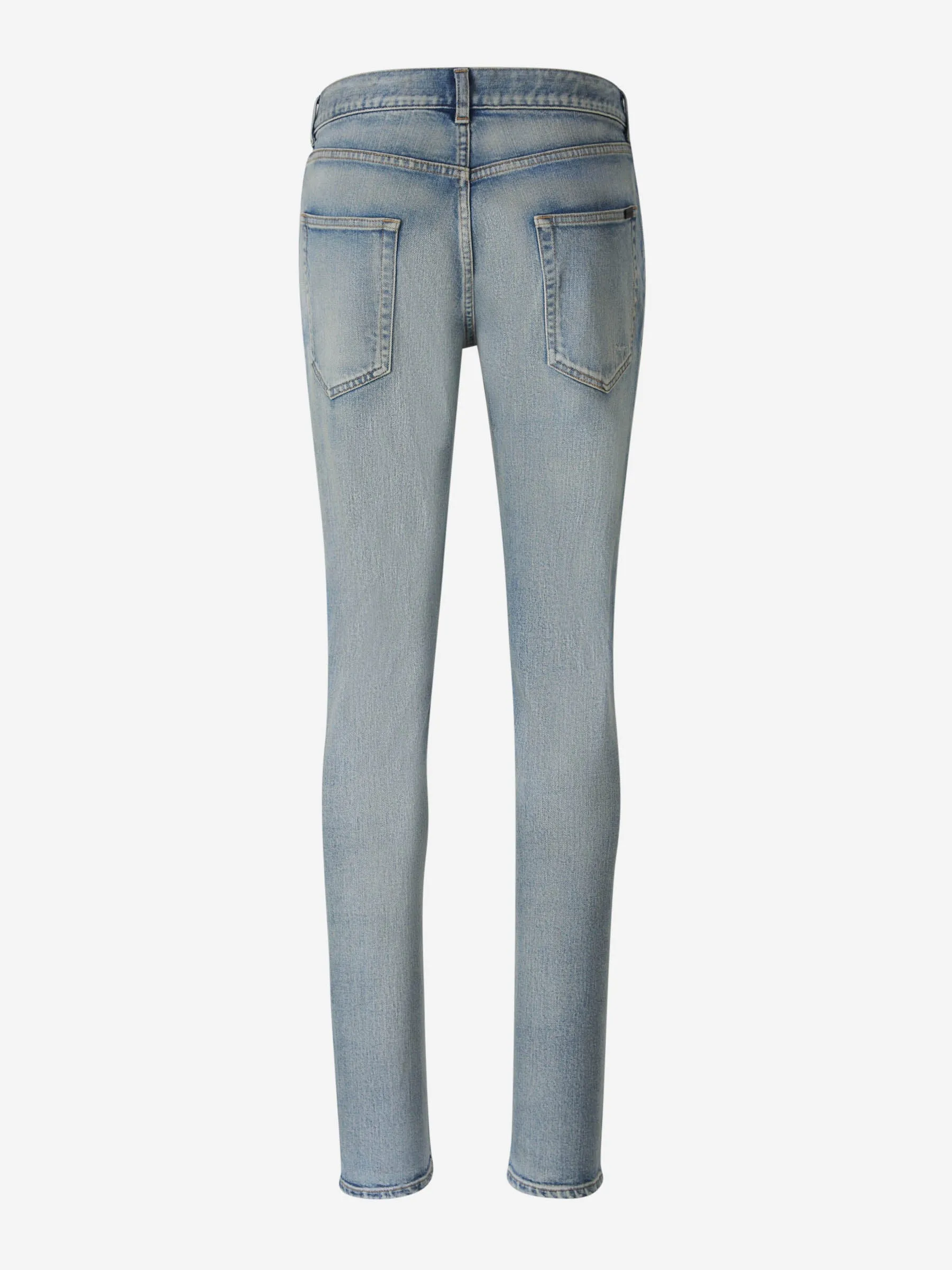 Jeans Slim Algodón