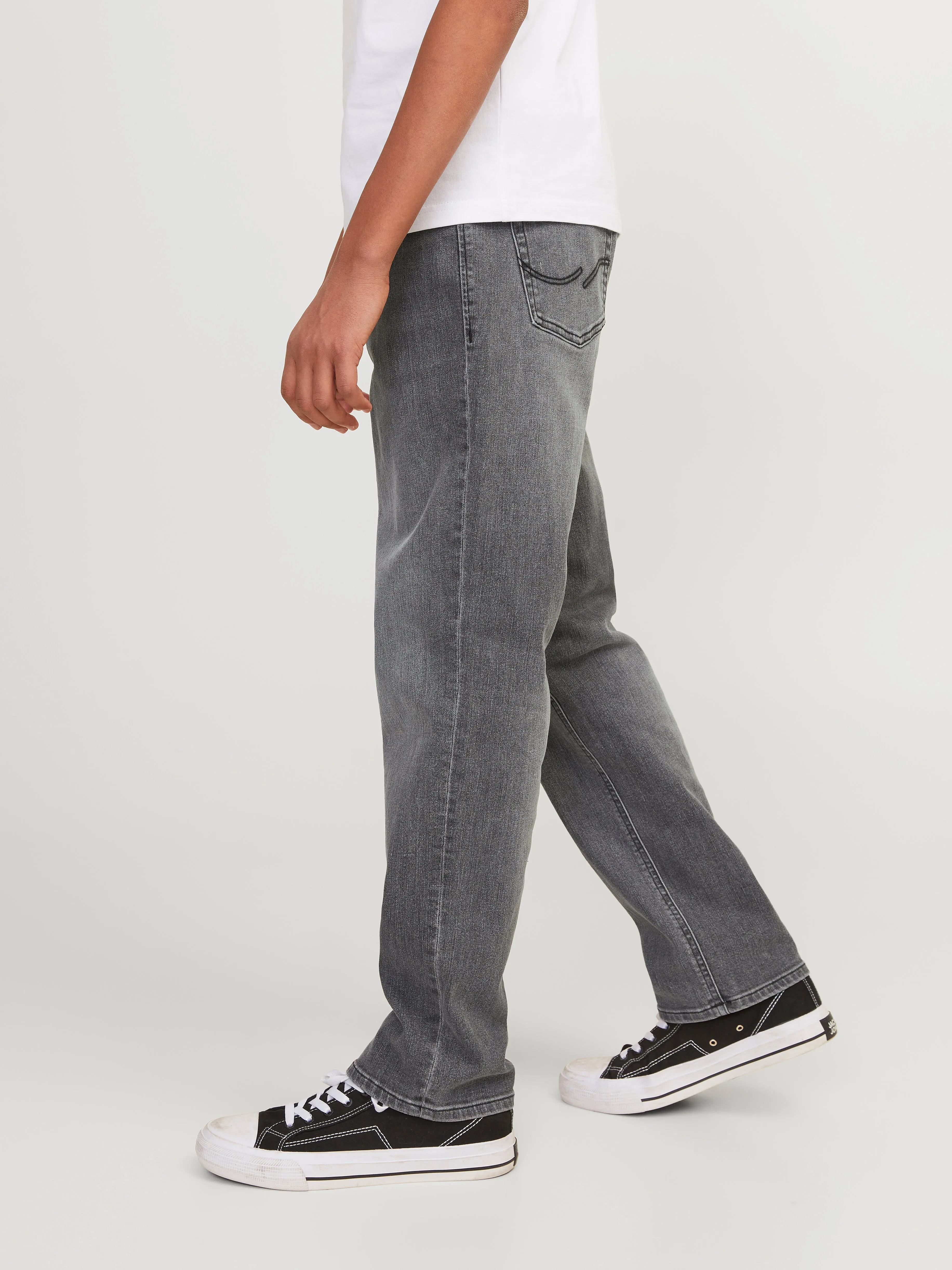 JJICLARK JJORIG STRETCH SQ 349 SN Corte regular Junior | Gris intermedio | Jack & Jones®