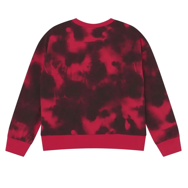 Jordan Girls Jumpman Essentials Boxy Crew Sweater Very Berry