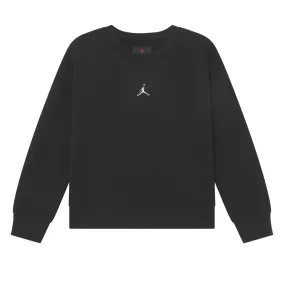 Jordan Girls Jumpman Essentials Crew Sweater Black