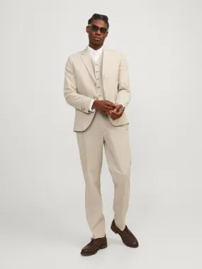 JPRRIVIERA Trajes Corte slim | Beige | Jack & Jones®