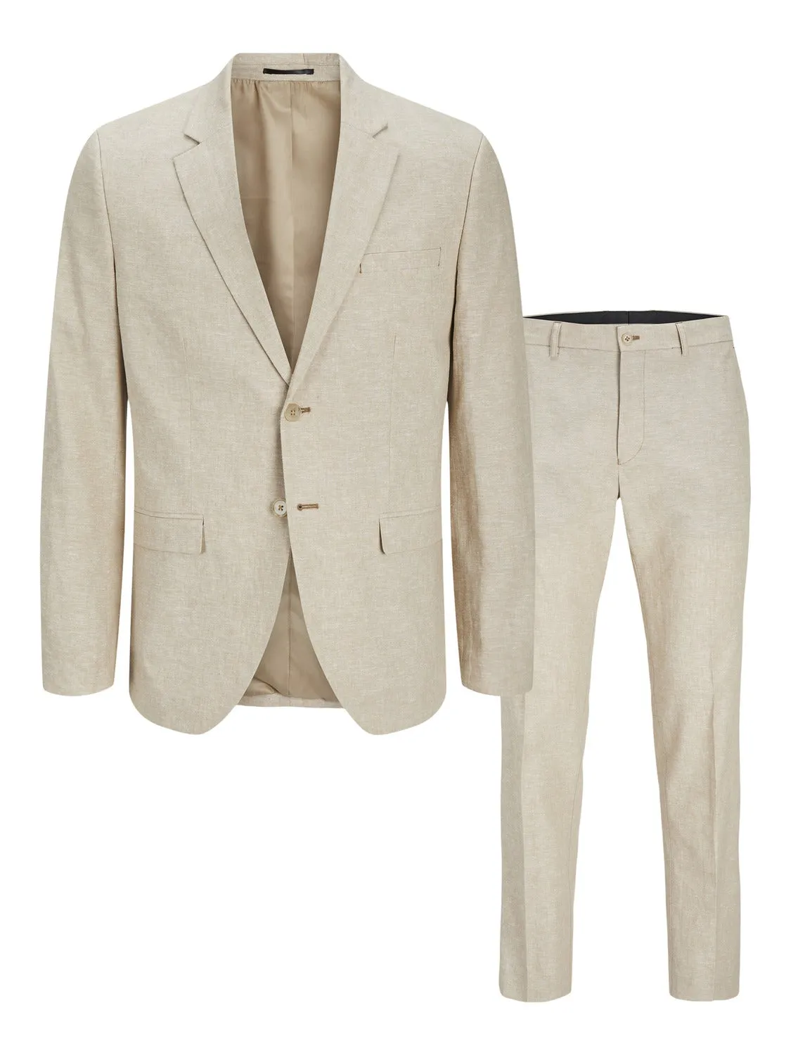 JPRRIVIERA Trajes Corte slim | Beige | Jack & Jones®