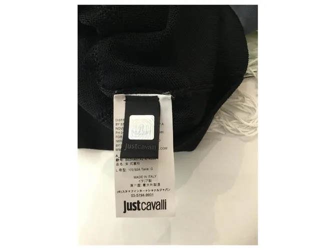 Just Cavalli Prendas de punto Negro Blanco 