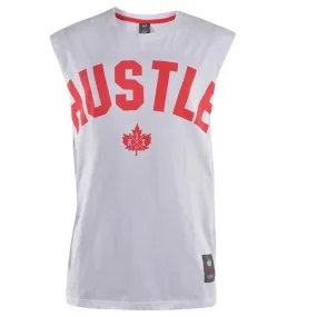 K1X Camiseta Core Hustle (Blanco/Rojo)