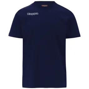 KAPPA4FOOTBALL TEE AZUL MARINO