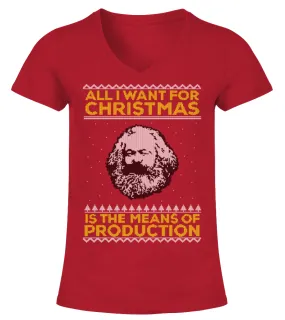 Karl Marx Ugly Christmas Sweater V2