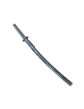 Blue-Silver Samurai Sword.