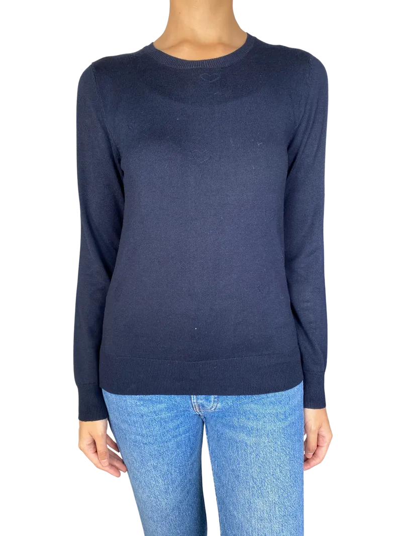 Laetita Ivanez x Galeries Lafayette Navy Blue Sweater