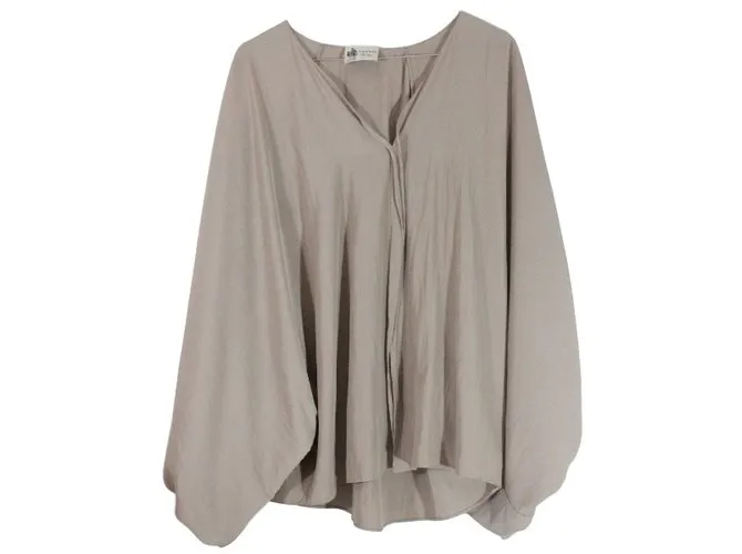 Lanvin Top de murciélago Beige 