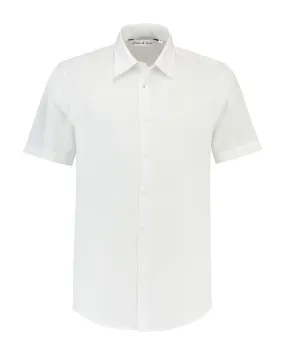 Lemon & Soda LEM3936 - Camisa Poplin Mezcla SS paral - Blanco