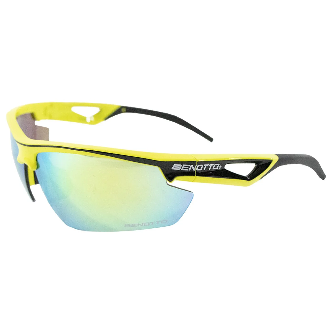 Lentes Benotto Amarillo/Negro Mica: Verde/Azul S-14015-U