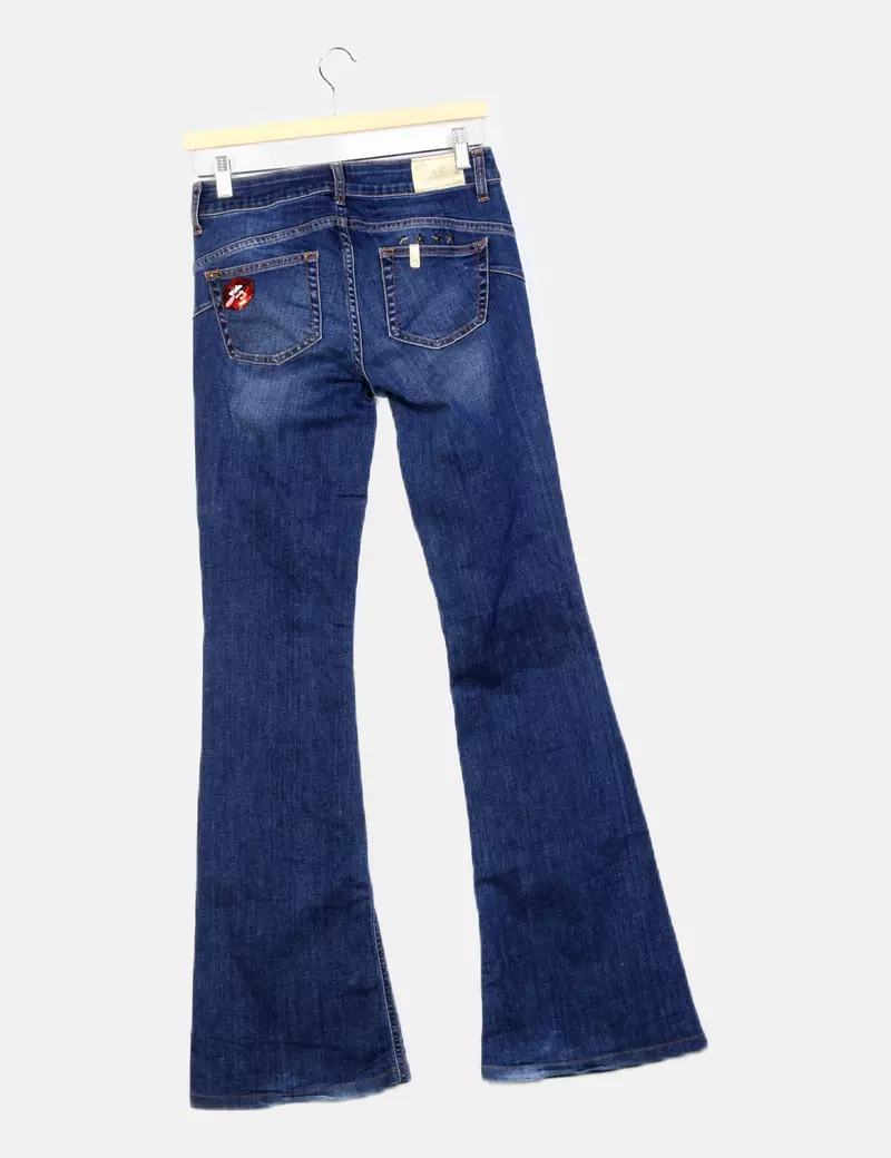 LIU·JO blue navy denim flare jeans - Search results will display a variety of options for this particular product.