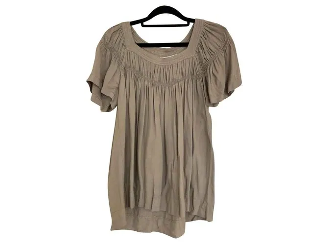 Maje Tops Beige 