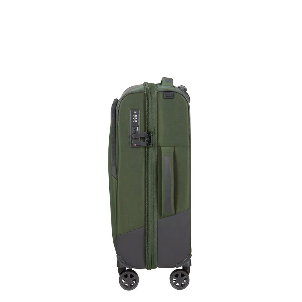 Maleta de cabina BIZ2GO verde oscuro