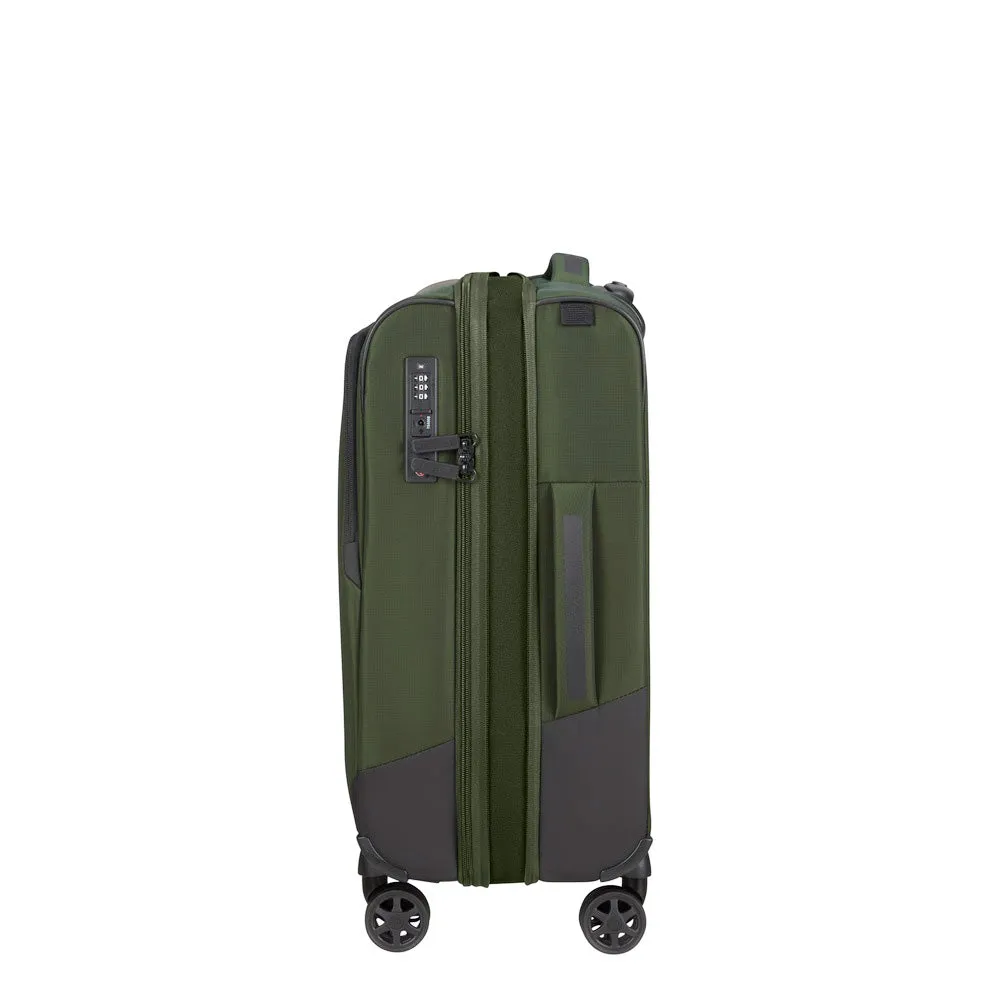 Maleta de cabina BIZ2GO verde oscuro