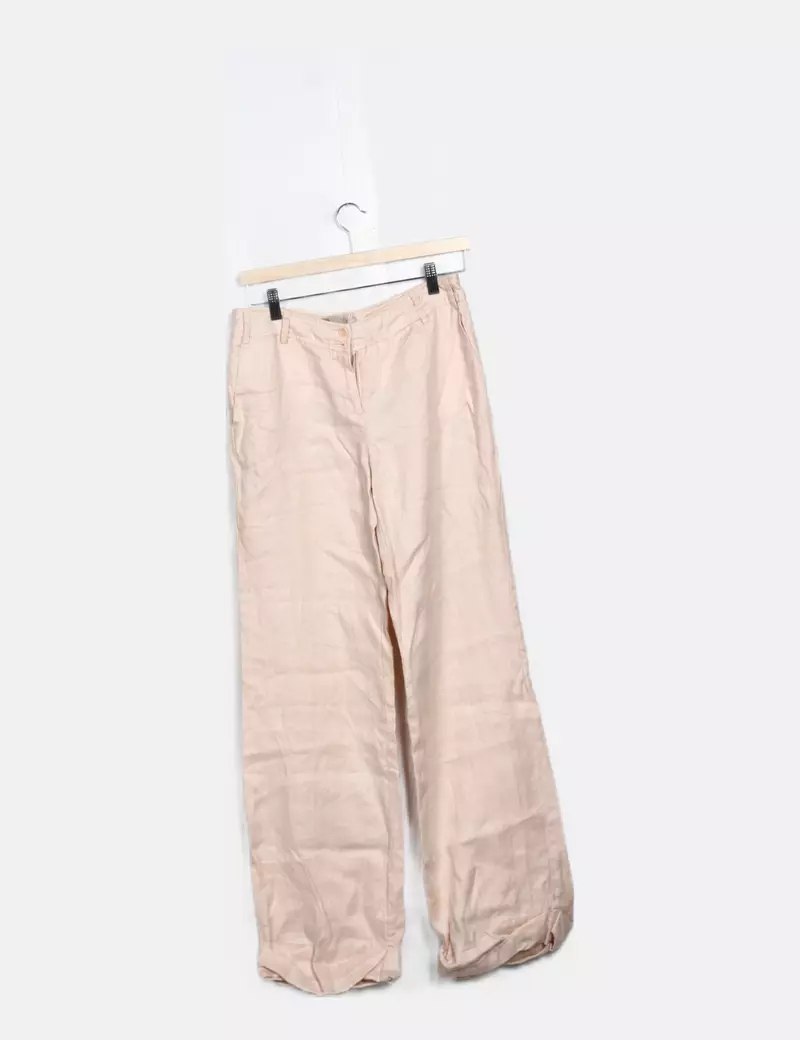 Mango Pink Basic Pants