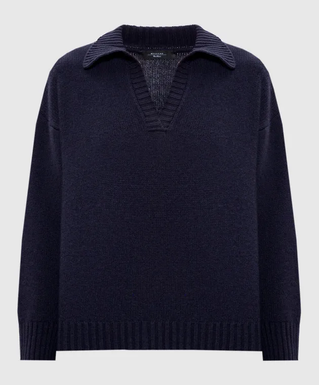 Blue wool sweater by Max Mara Weekend AGRE