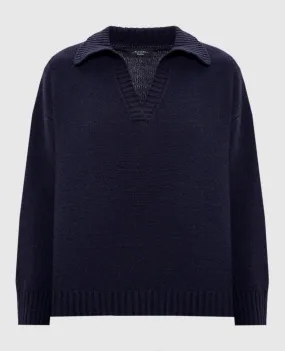 Blue wool sweater by Max Mara Weekend AGRE