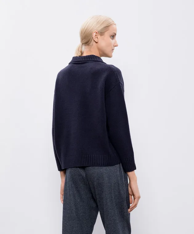 Blue wool sweater by Max Mara Weekend AGRE