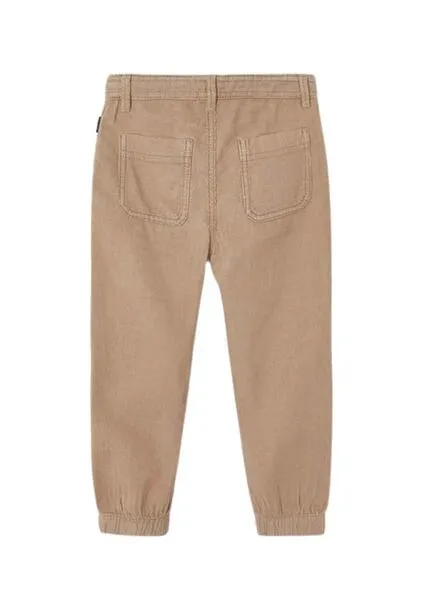 Mayoral Beige Corduroy Skater Fit Boy's Pants