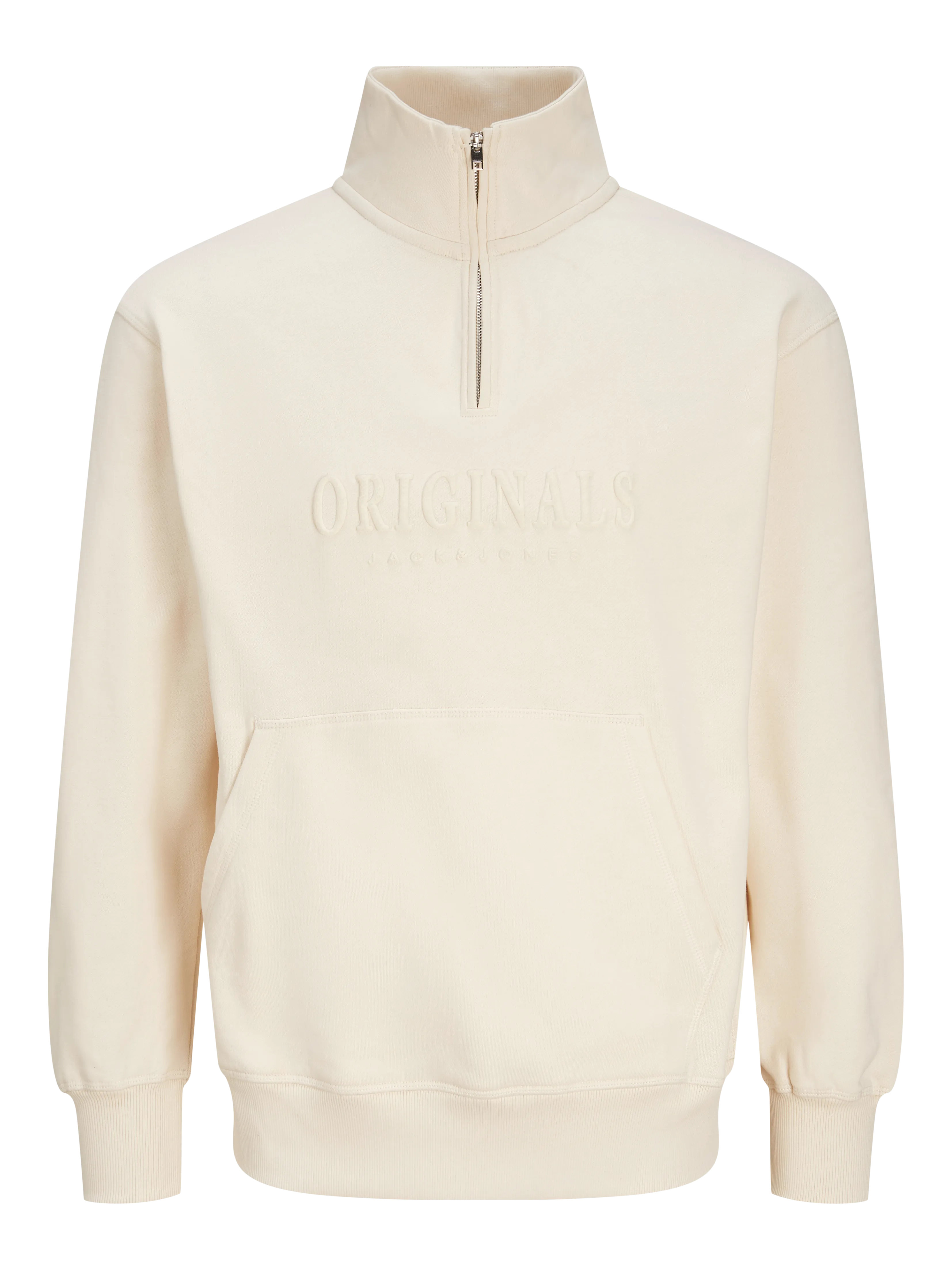 Media cremallera Estampado | Blanco hueso | Jack & Jones®