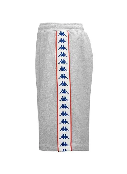 Men's Grey Kappa Surro Bermuda Shorts