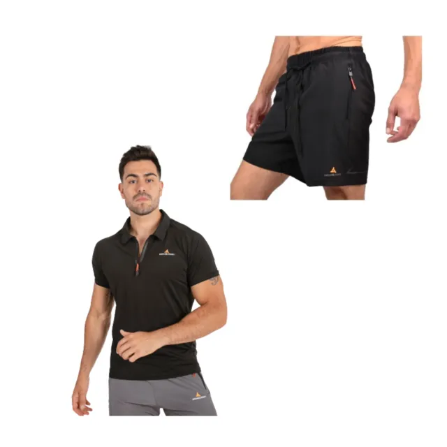 Mens Lycra ng + Microfiber Short Set