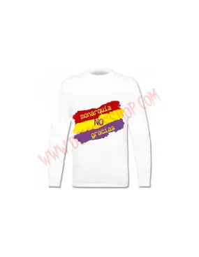 ML Monarquia Camiseta No Gracias - ¡OFERTA!