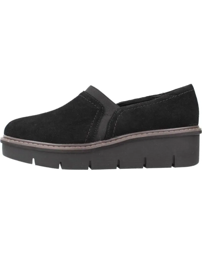 Mocasines de Mujer CLARKS AIRABELL MID NEGRO