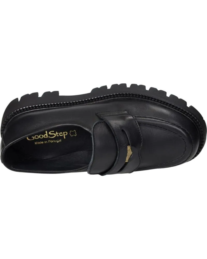 Mocasines de Mujer GOODSTEP 4559-C03 NEGRO