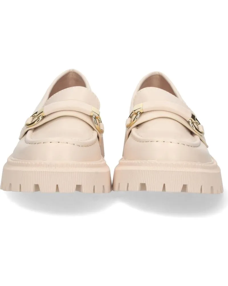 Mocasines PUNTOSALAO  de Mujer MOCASINES COMODOS SUELA TRACK CON CADENA MUJER BEIGE YZ23-12  VARIOS COLORES