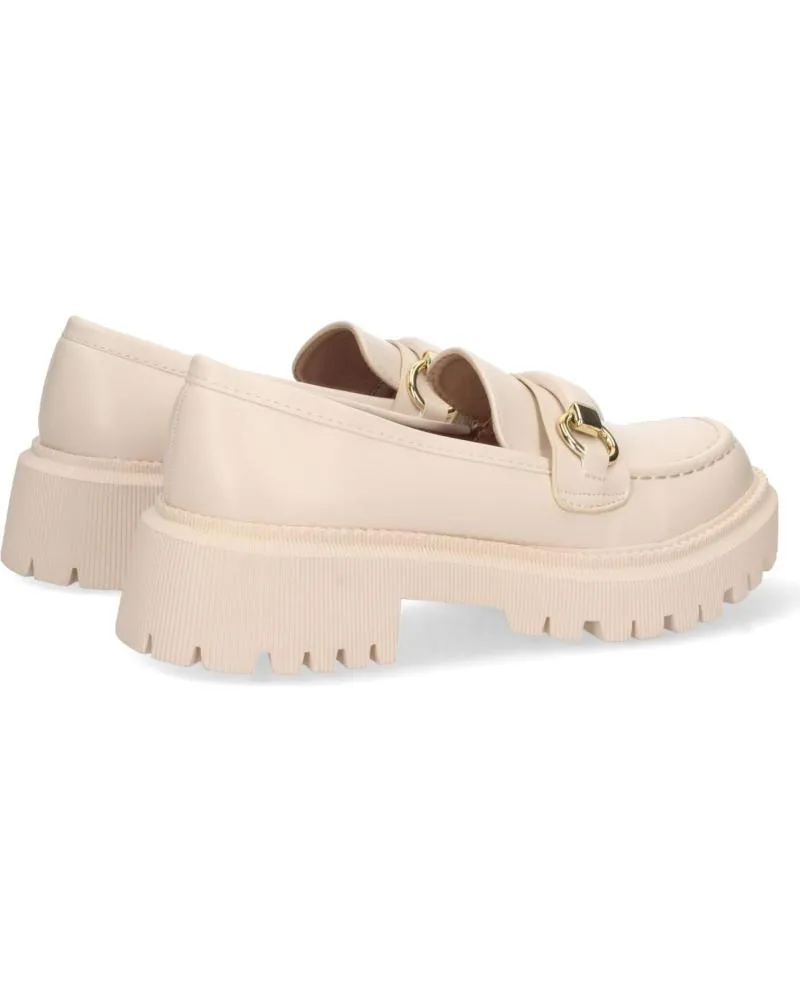 Mocasines PUNTOSALAO  de Mujer MOCASINES COMODOS SUELA TRACK CON CADENA MUJER BEIGE YZ23-12  VARIOS COLORES