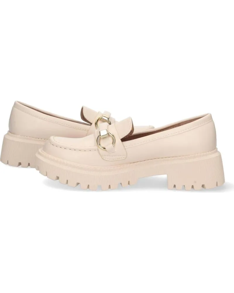 Mocasines PUNTOSALAO  de Mujer MOCASINES COMODOS SUELA TRACK CON CADENA MUJER BEIGE YZ23-12  VARIOS COLORES