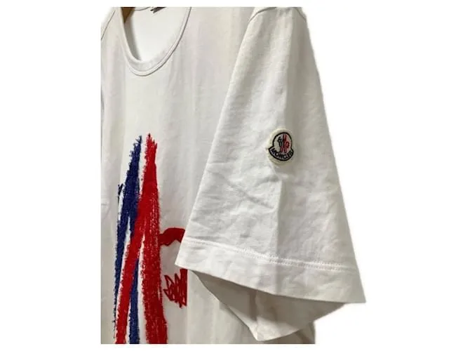 Moncler Camisetas Blanco 