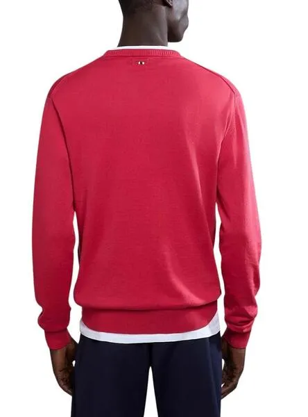 Napapijri Decatur red jersey for men