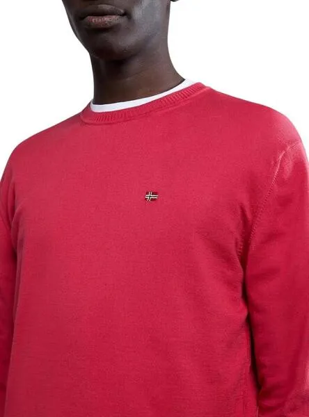 Napapijri Decatur red jersey for men