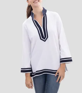 Nautica Blusa Manga Larga Mujer