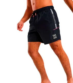 Nautica Men's Black Swim Shorts - Traverse Swimwear