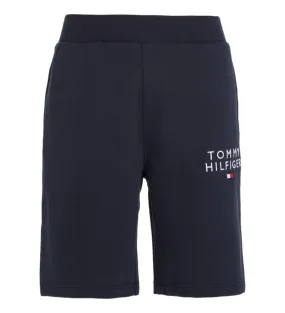 Navy Logo Shorts